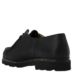 Black Calfskin Oxfords And Derbies