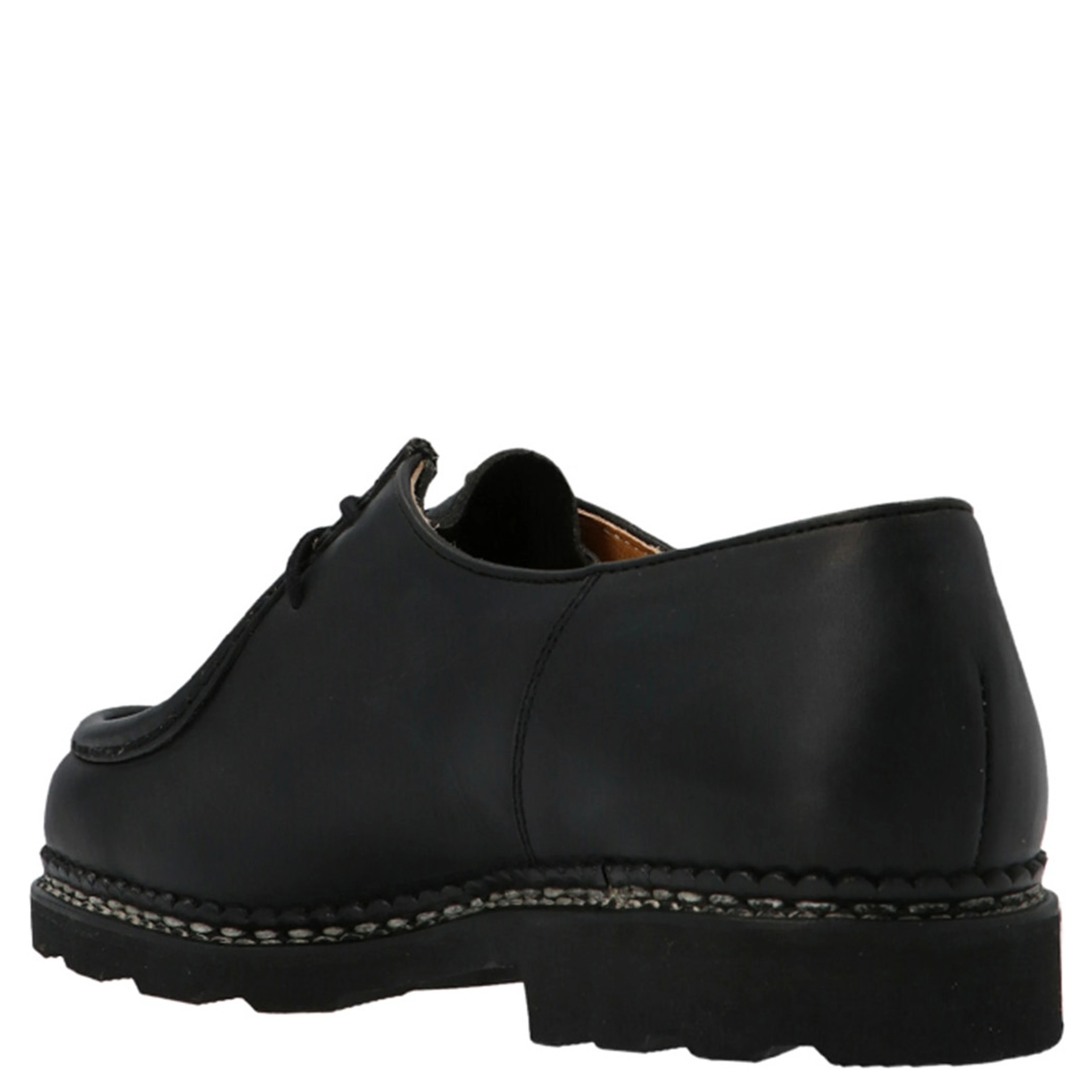 Black Calfskin Oxfords And Derbies