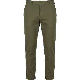 Green Viscose Men Pant