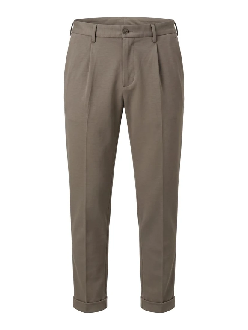Grey Viscose Men Pant