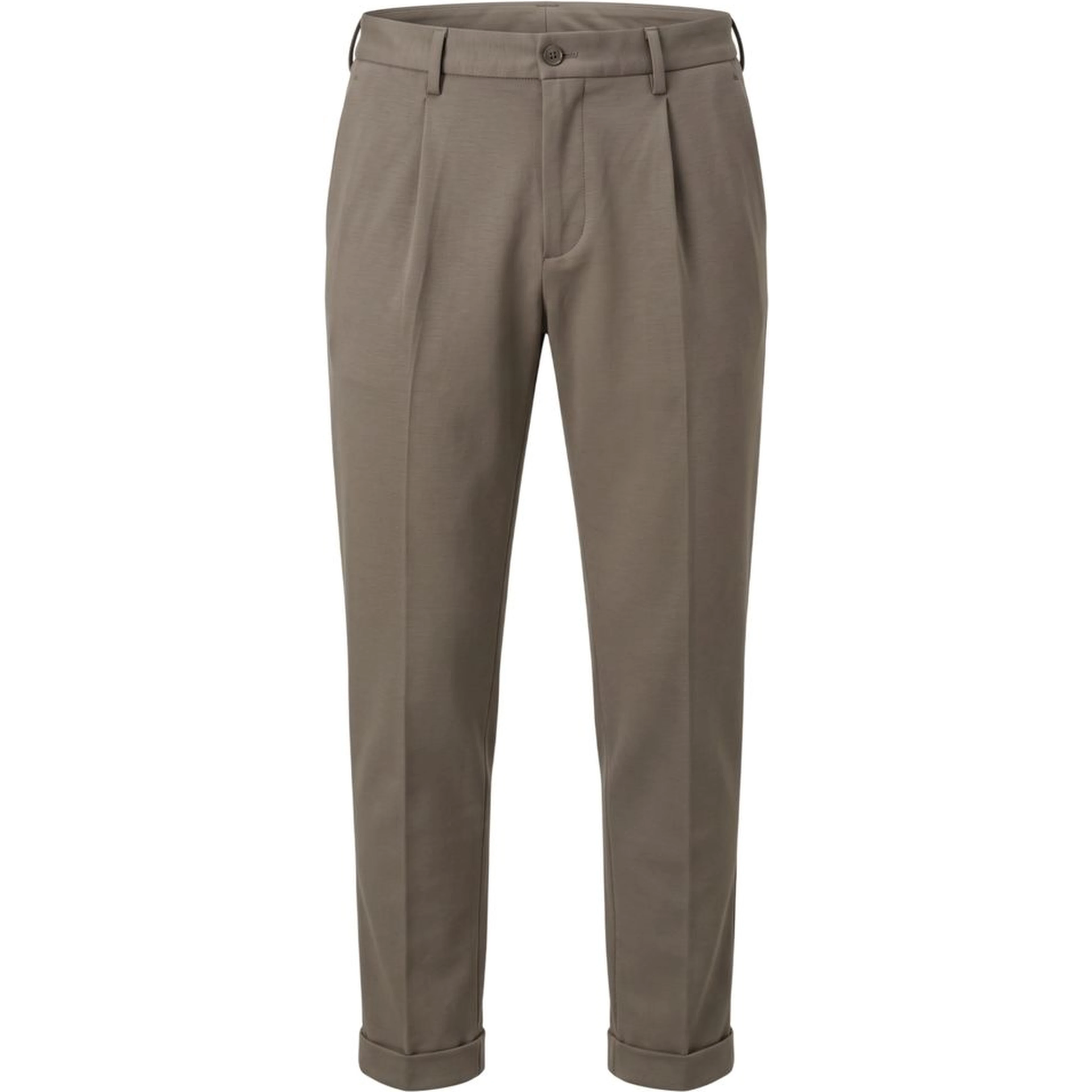 Grey Viscose Men Pant