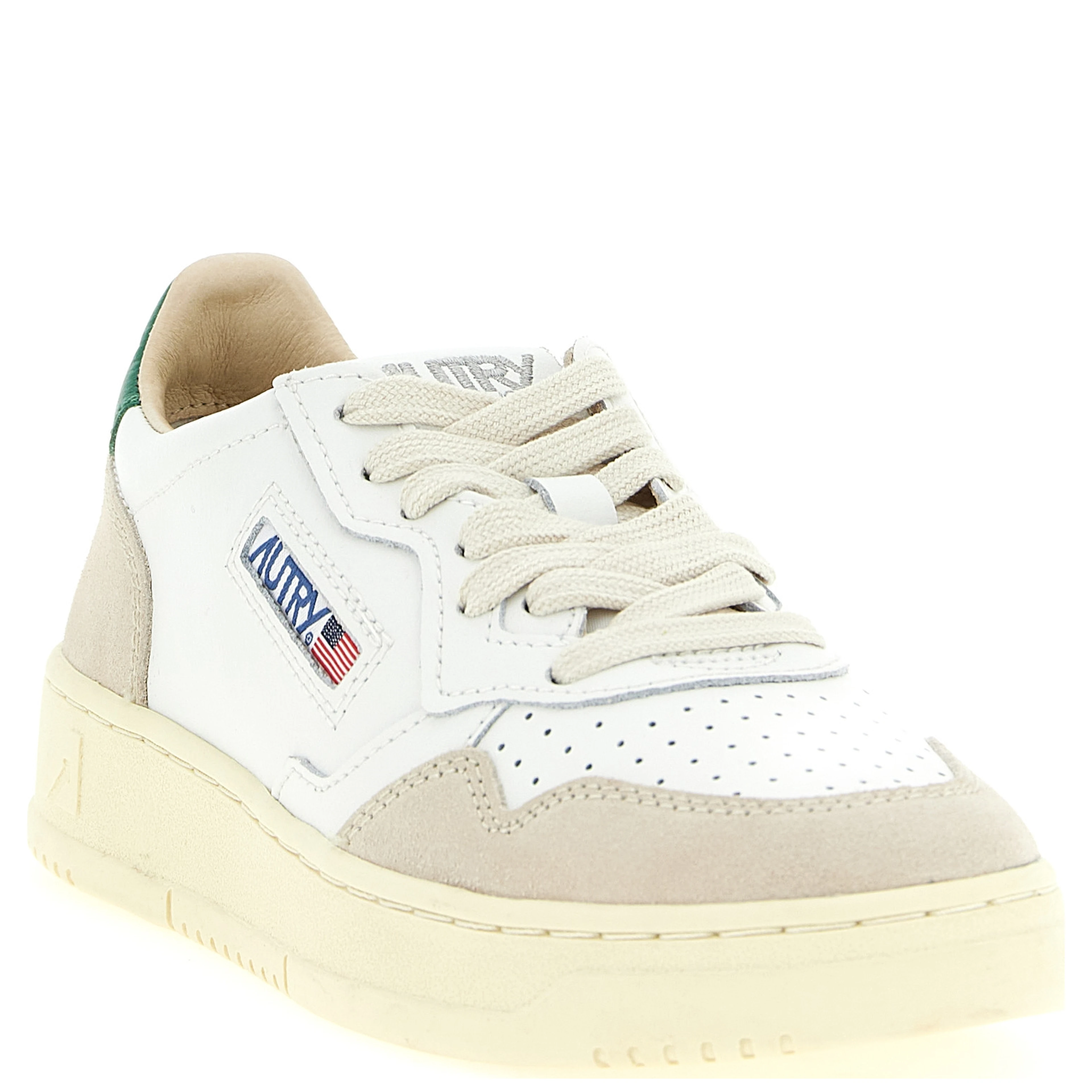 Multicolor Calfskin Low Top Sneakers