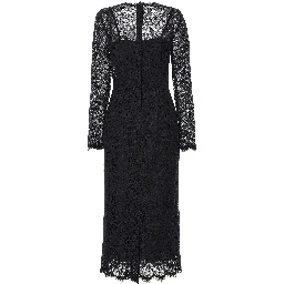 Black Polyamide Casual Dress