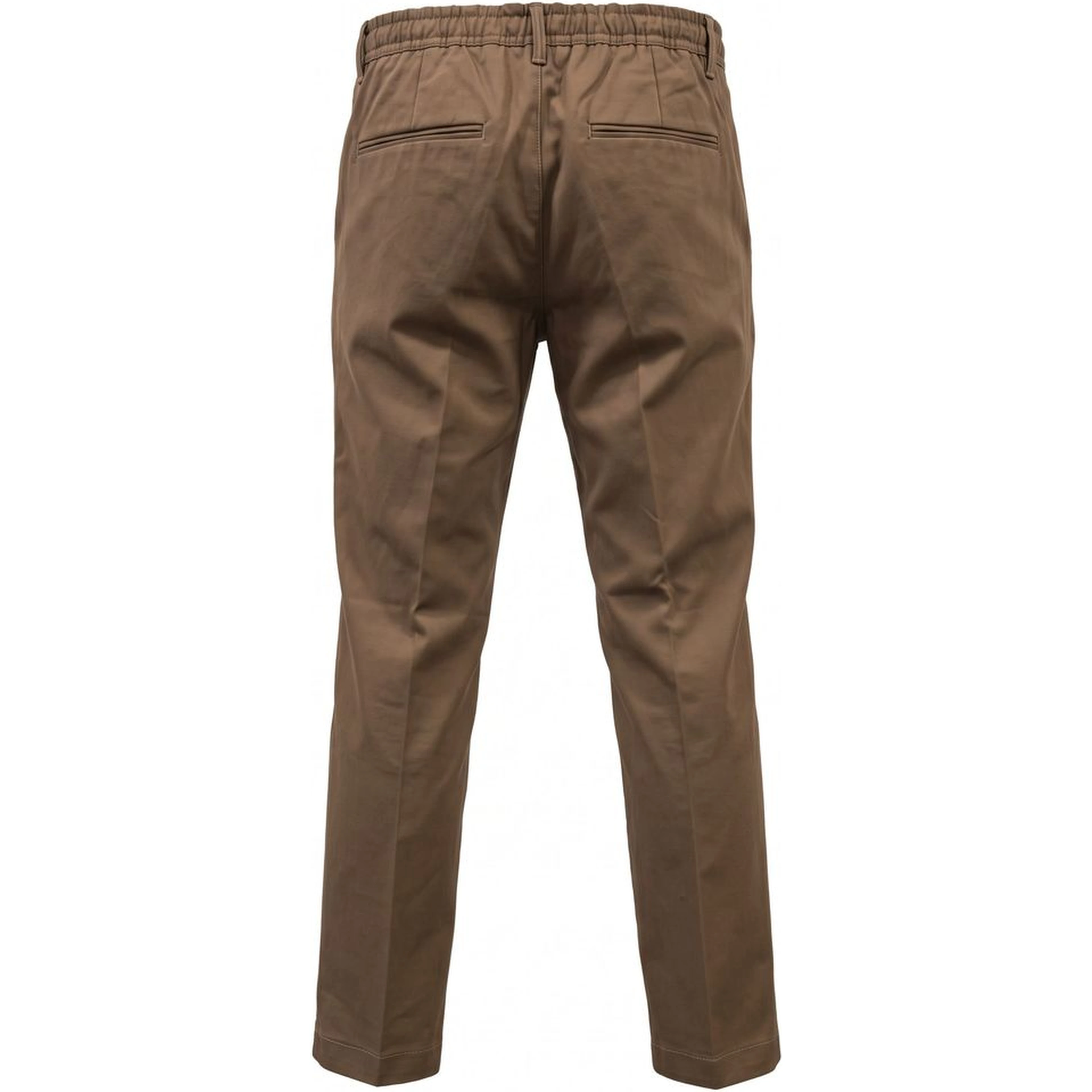 Brown Cotton Mens Pants