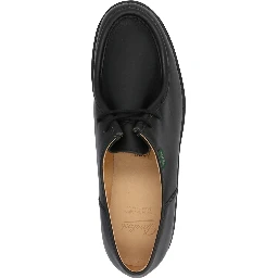 Black Calfskin Oxfords And Derbies