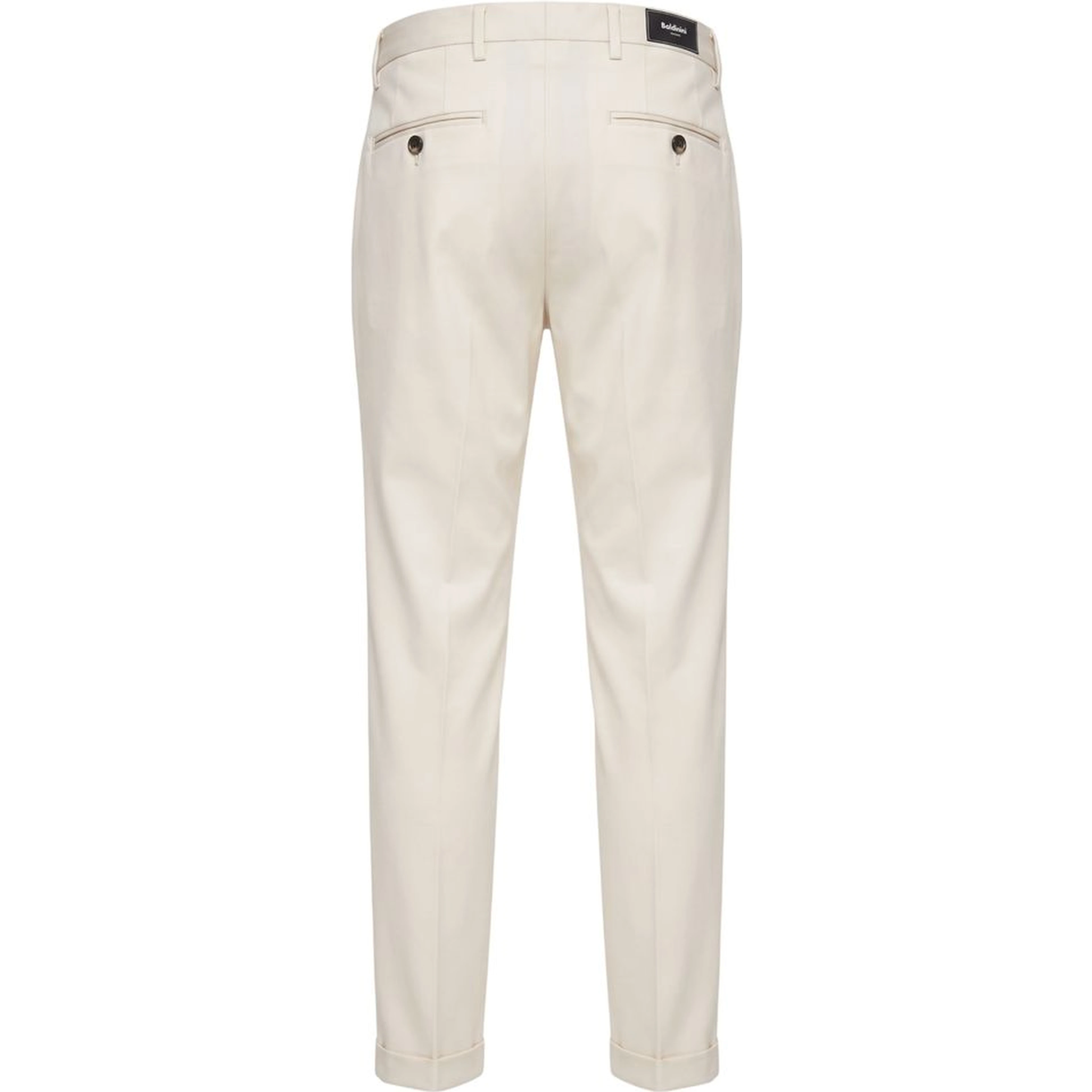 White Viscose Men Pants
