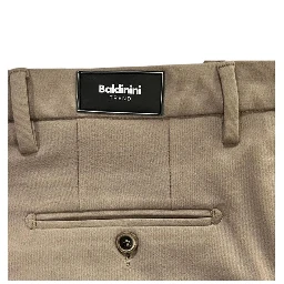 Beige Viscose Men Pant