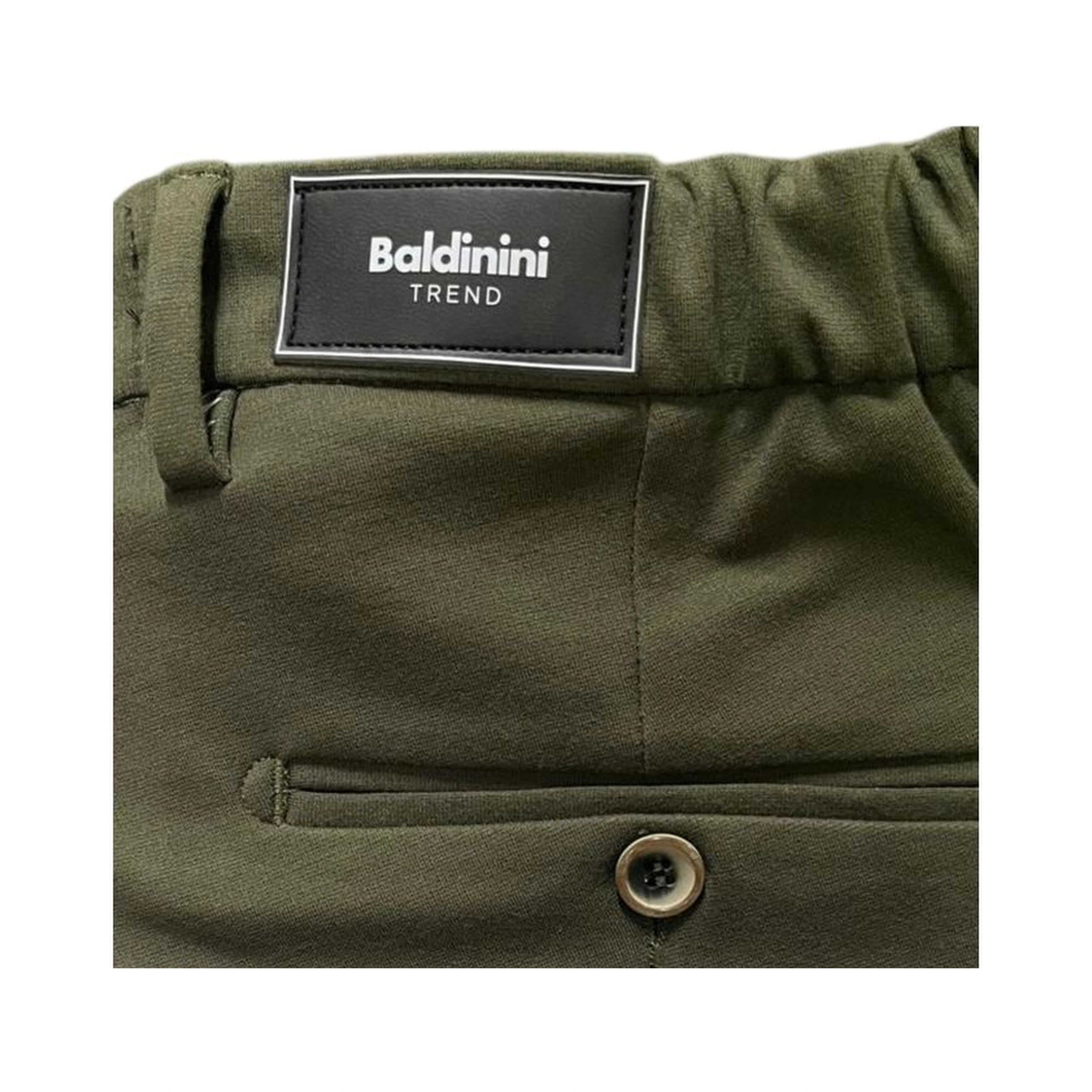 Green Viscose Men Pant