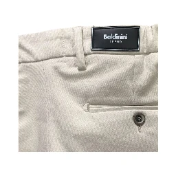 White Vi Men Trouser