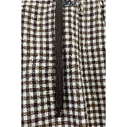 Brown Cotton Men Pant