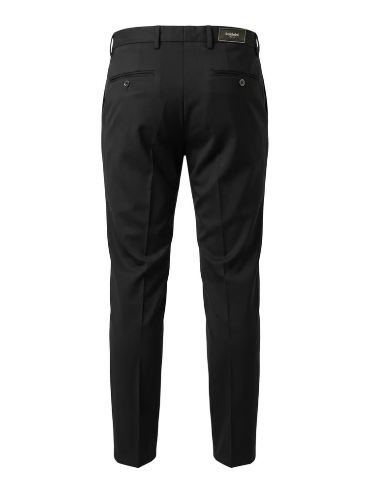 Black Viscose Men Pants alternative