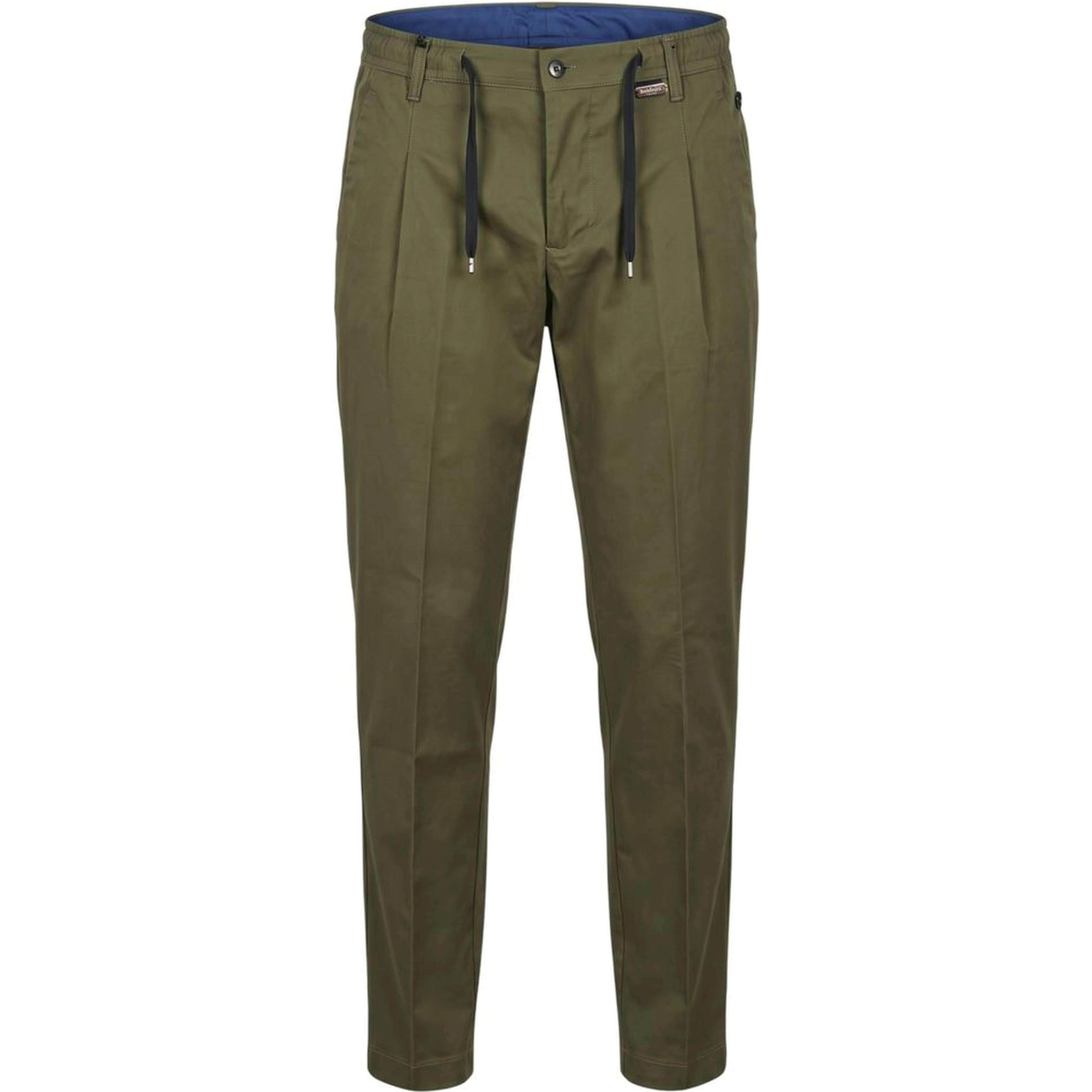 Green Cotton Men Pants