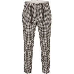 Blue Cotton Men Pants