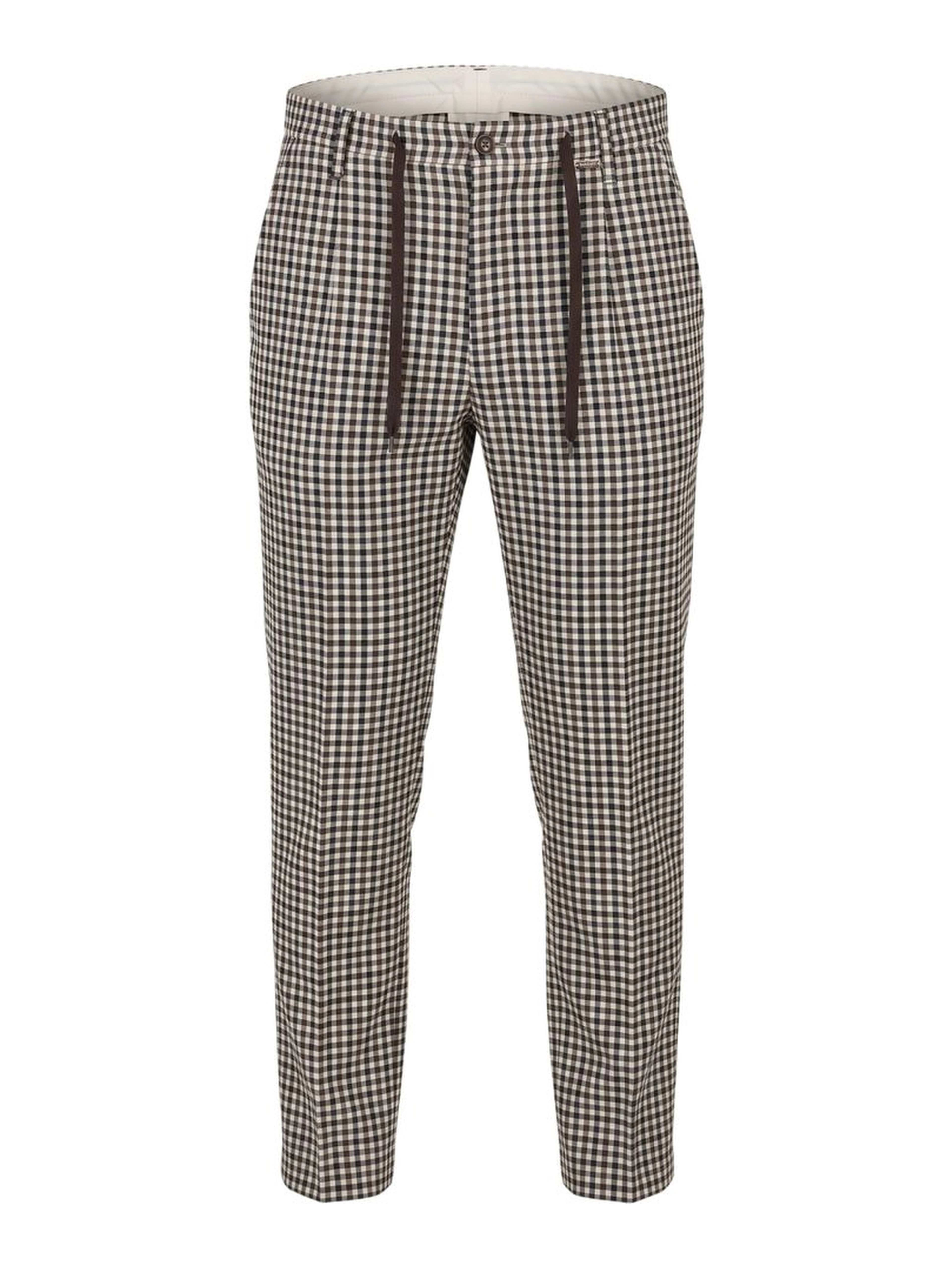 Blue Cotton Men Pants
