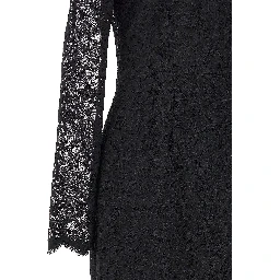Black Polyamide Casual Dress