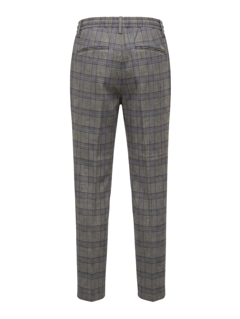 Green Cotton Men Pants