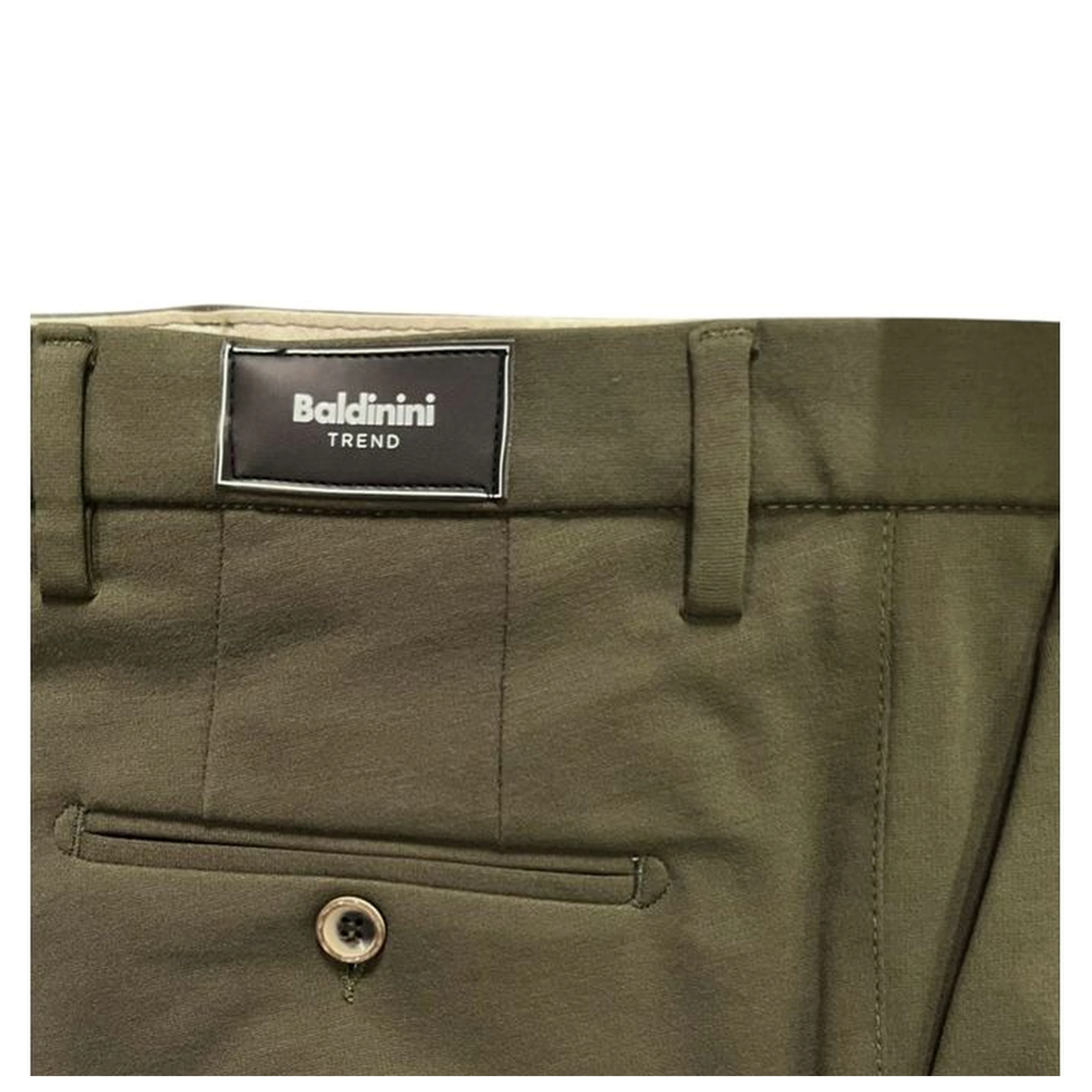 Green Viscose Men Pants