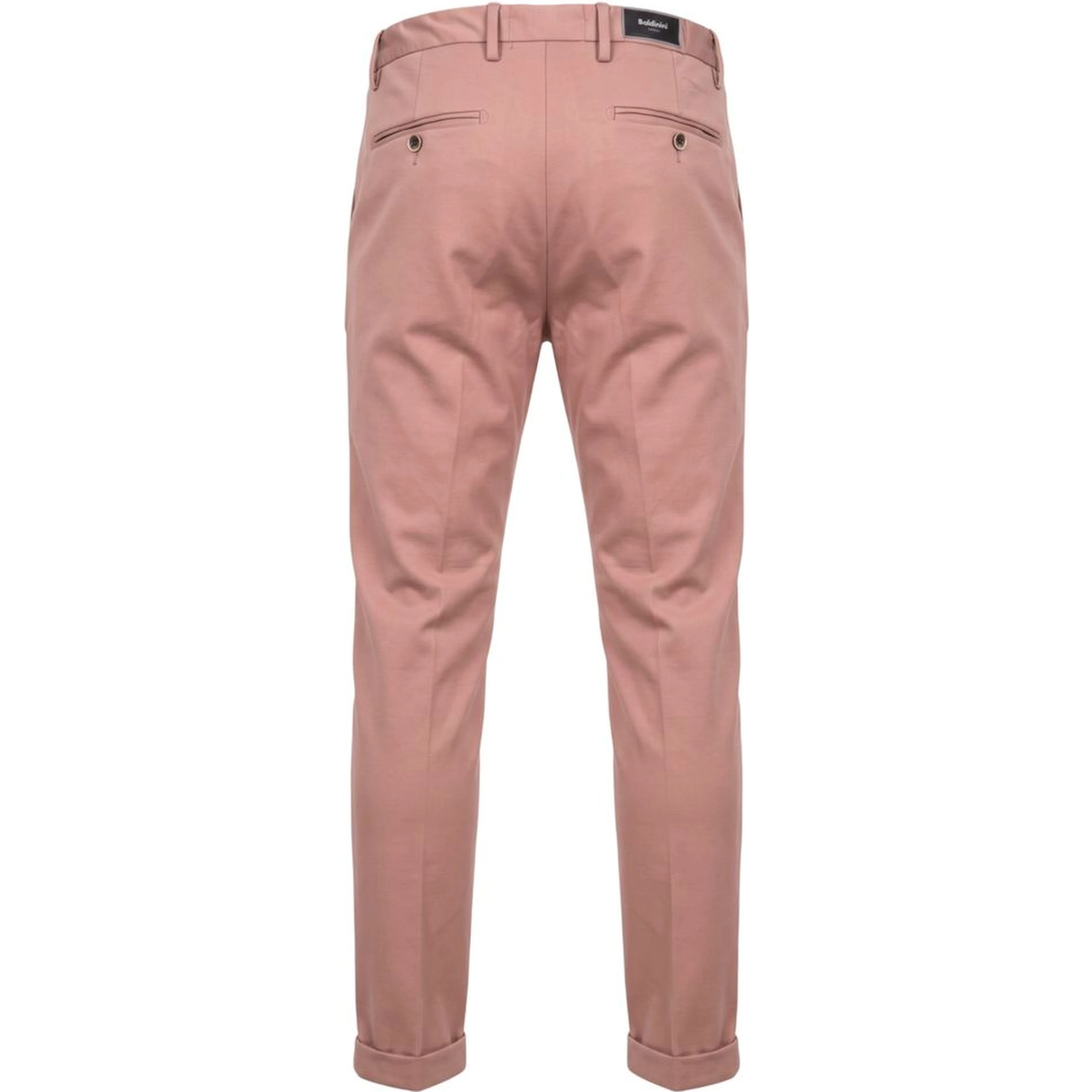 Pink Viscose Men Pant