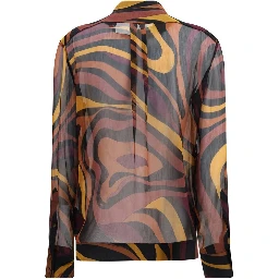 Multicolor Silk Pattern Shirt