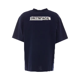 Balenciaga T-shirts and Polos Blue