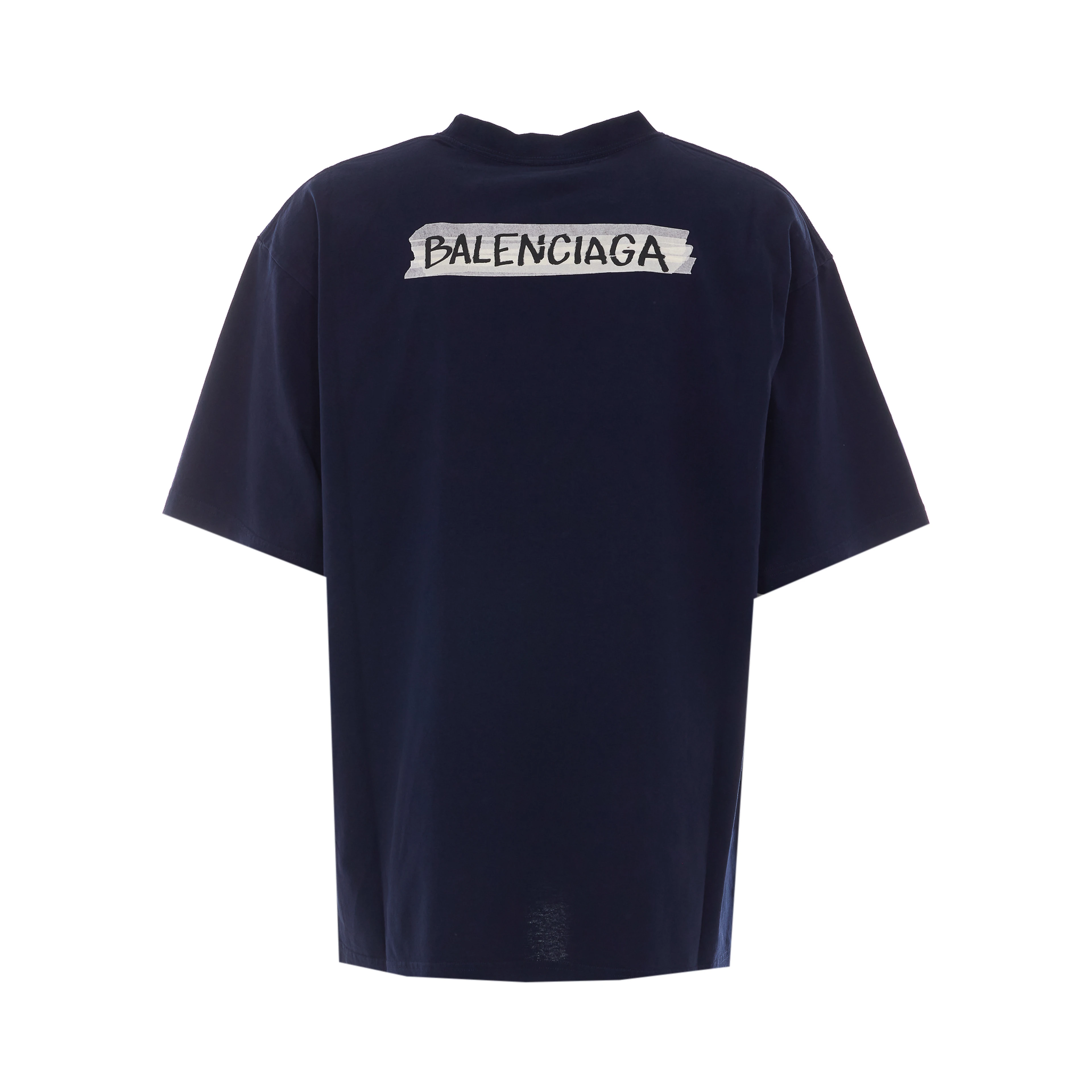 Balenciaga T-shirts and Polos Blue