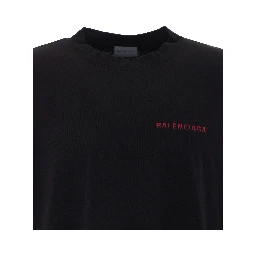Balenciaga T-shirts and Polos Black
