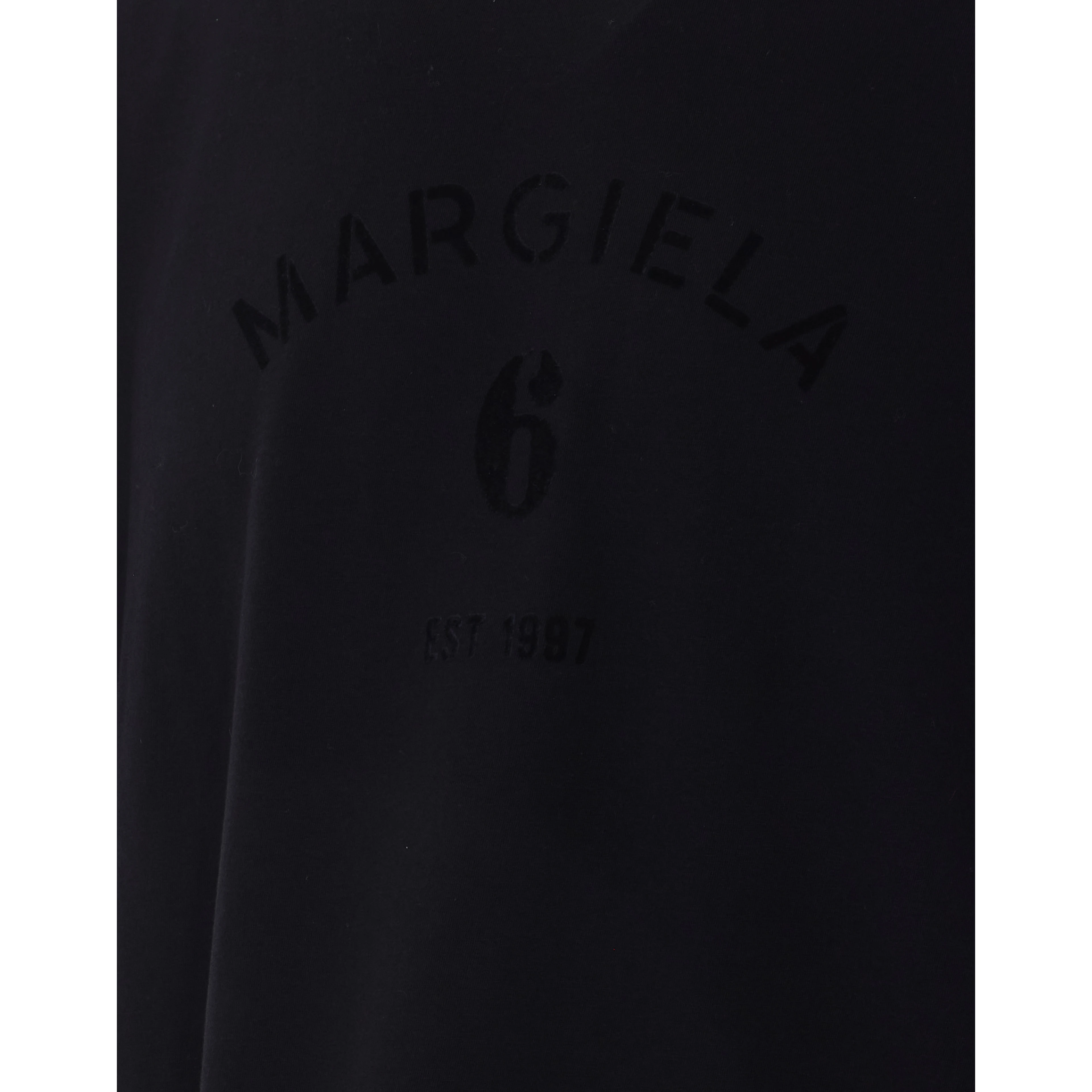 MM6 Maison Margiela T-shirts and Polos Black