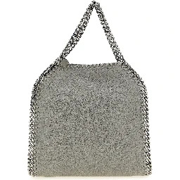 Gray Polyester Handbag