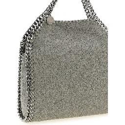 Gray Polyester Handbag