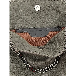 Gray Polyester Handbag