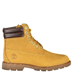 Beige Leather Men Boot