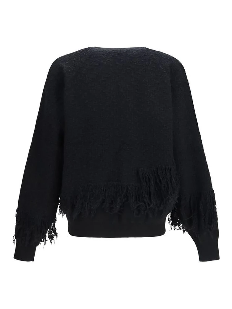 Black Wool Oves Aries Sweatshirt alternative