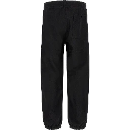 Black Virgin Wool Cargo Pants