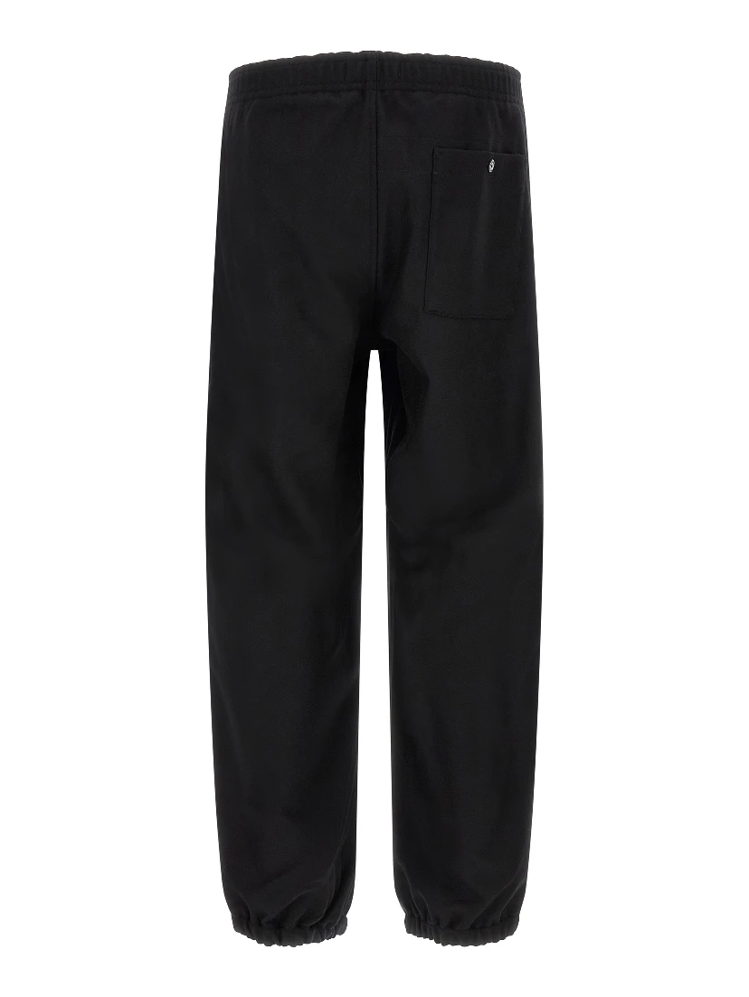 Black Virgin Wool Cargo Pants