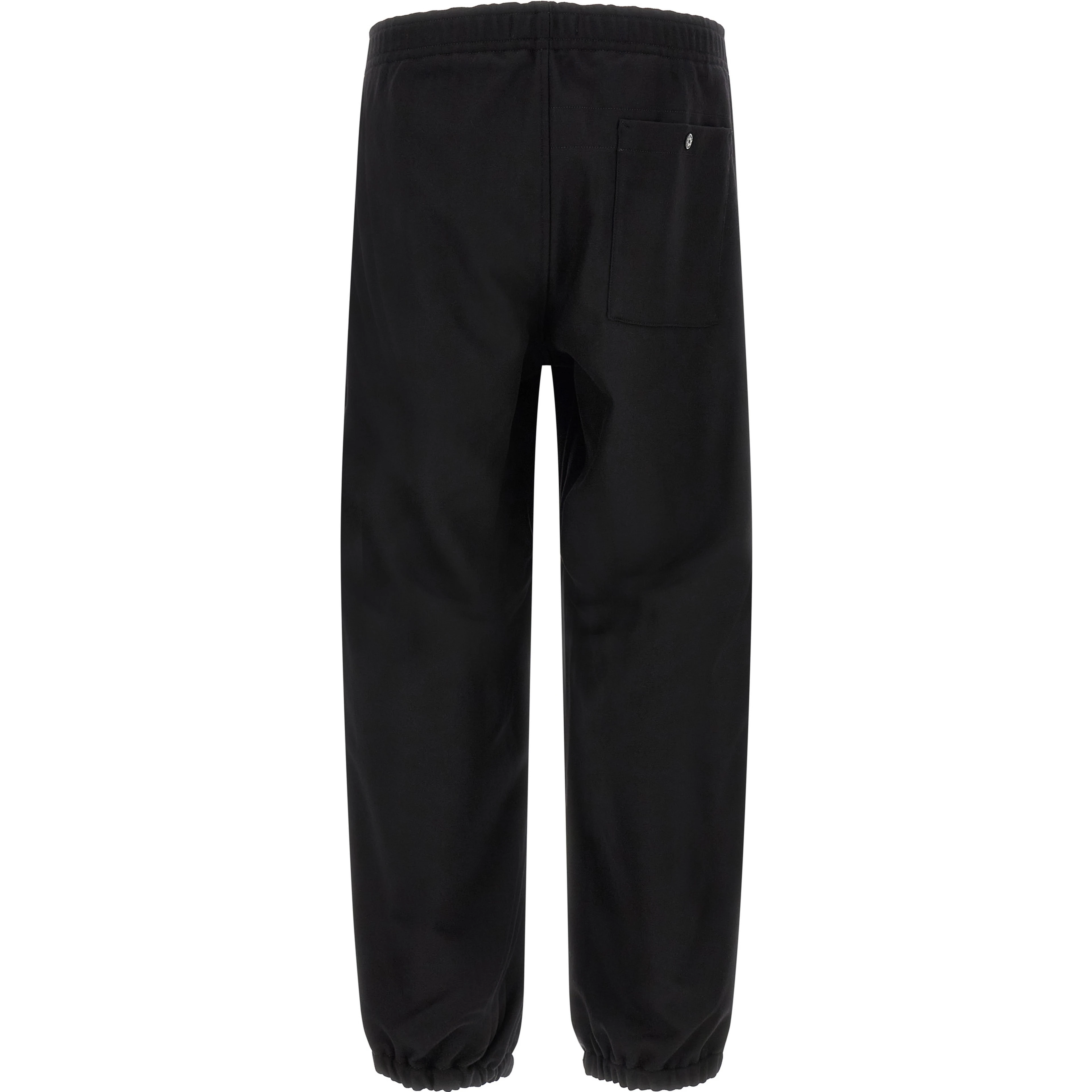 Black Virgin Wool Cargo Pants