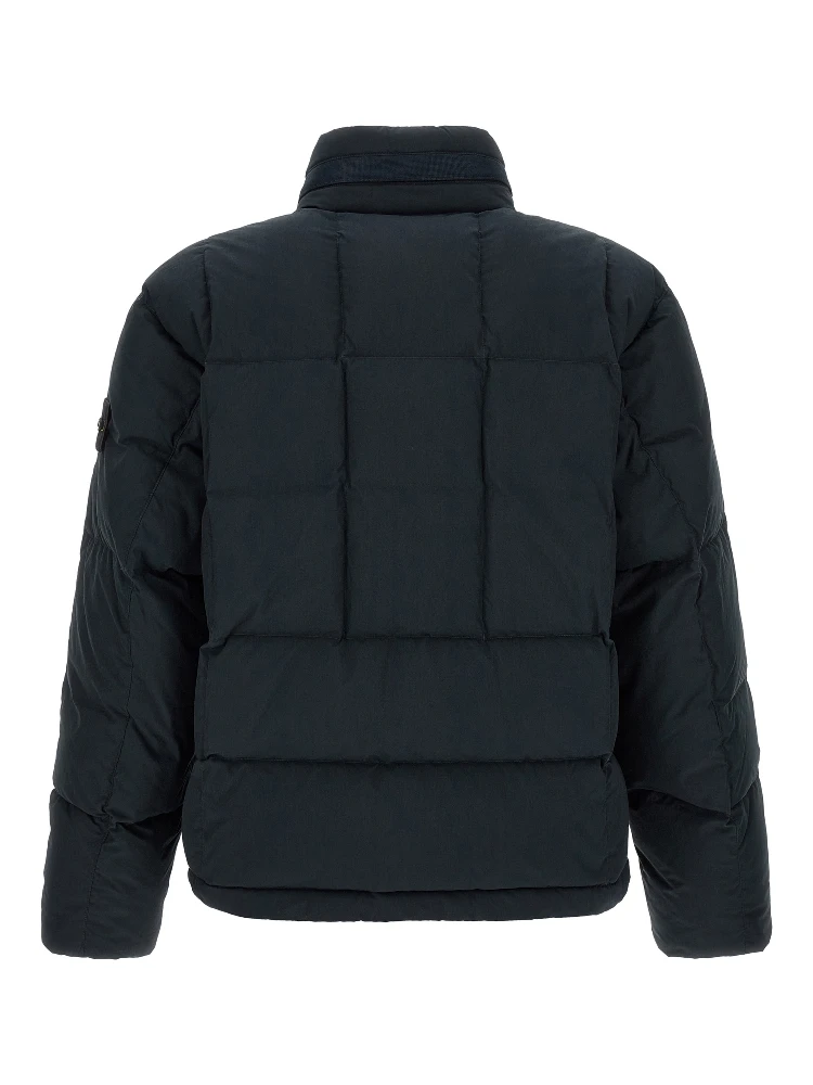 Blue Cotton Full-Length Jacket alternative