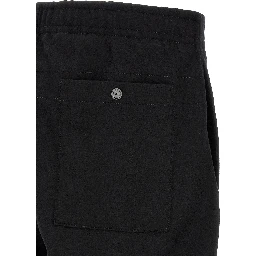 Black Virgin Wool Cargo Pants