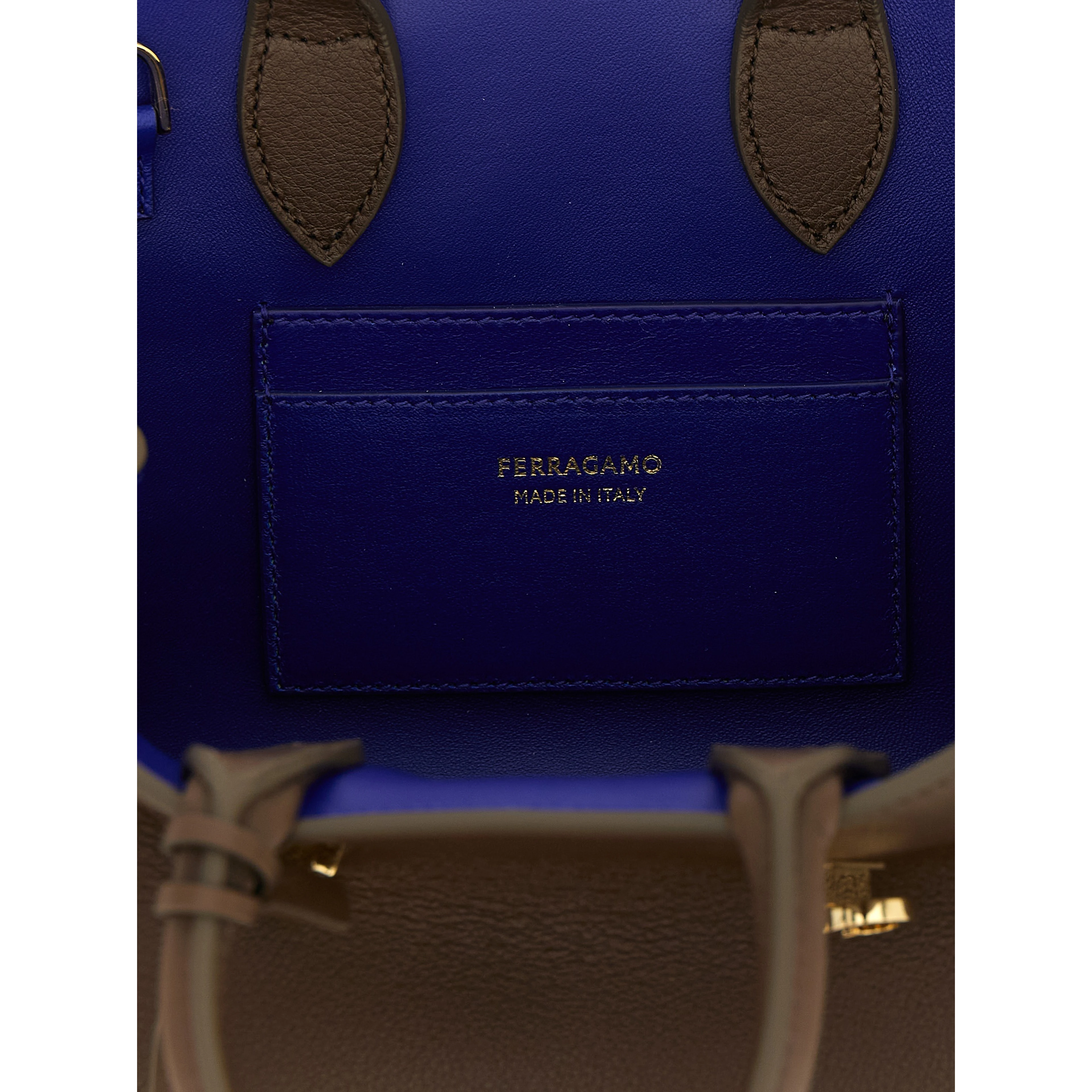 Brown Calfskin Handbag