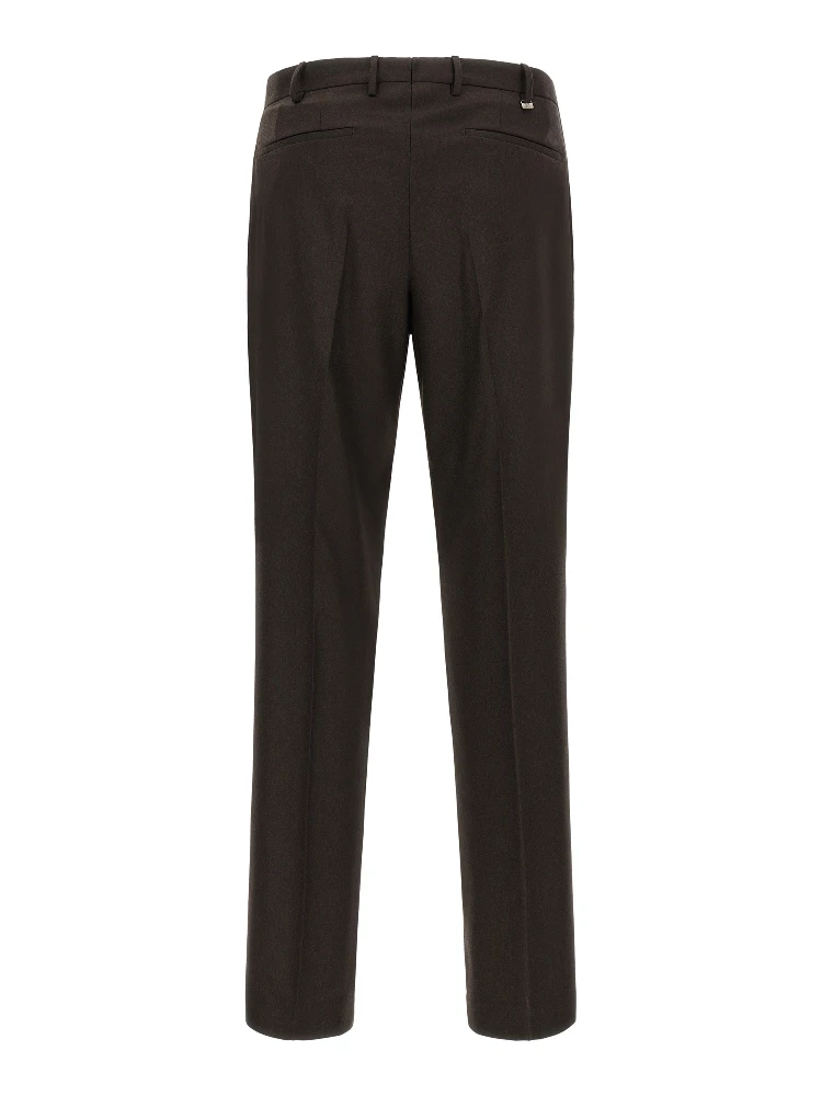 Brown Virgin Wool Dress Pants alternative