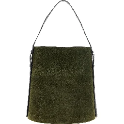 Bicolor Cowhide Tote Bag