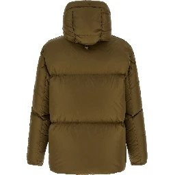 Bicolor Polyamide Full-Length Jacket
