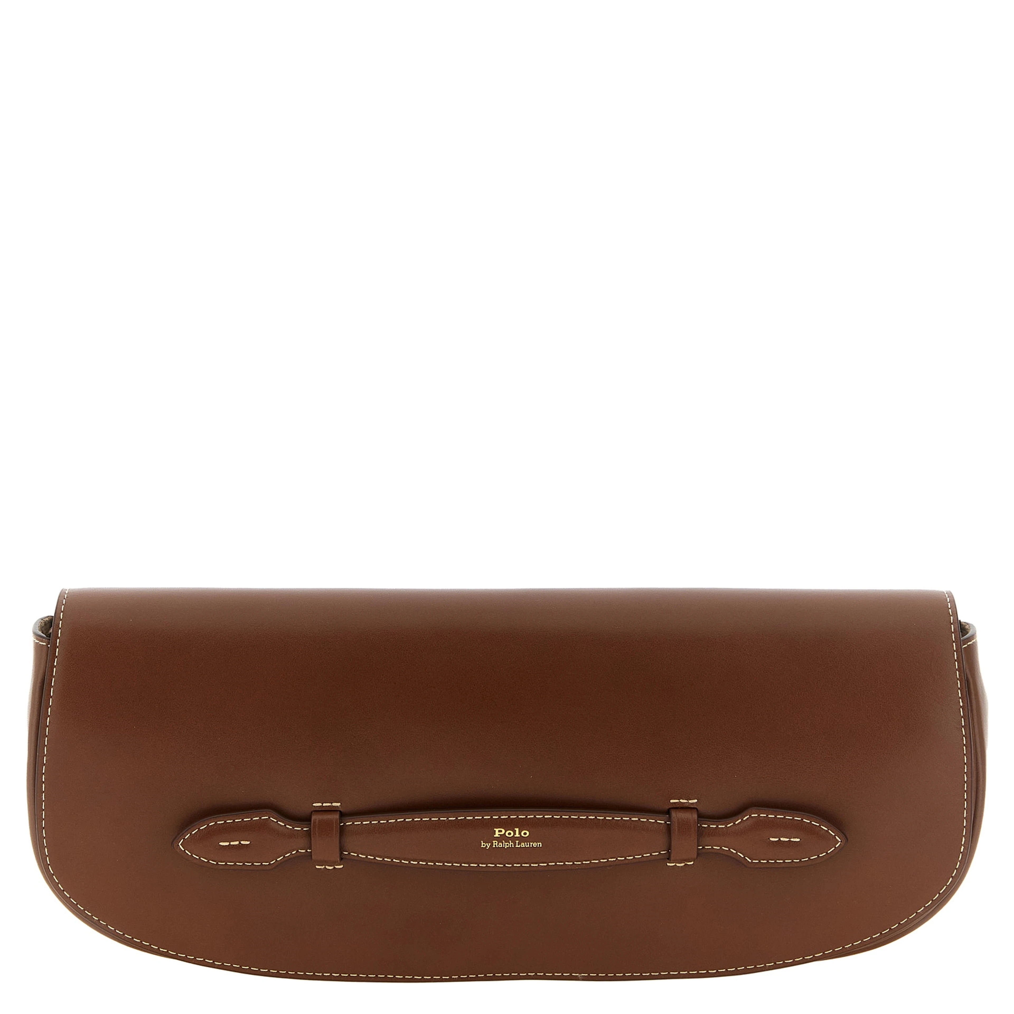 Brown Cowhide Clutch Bag