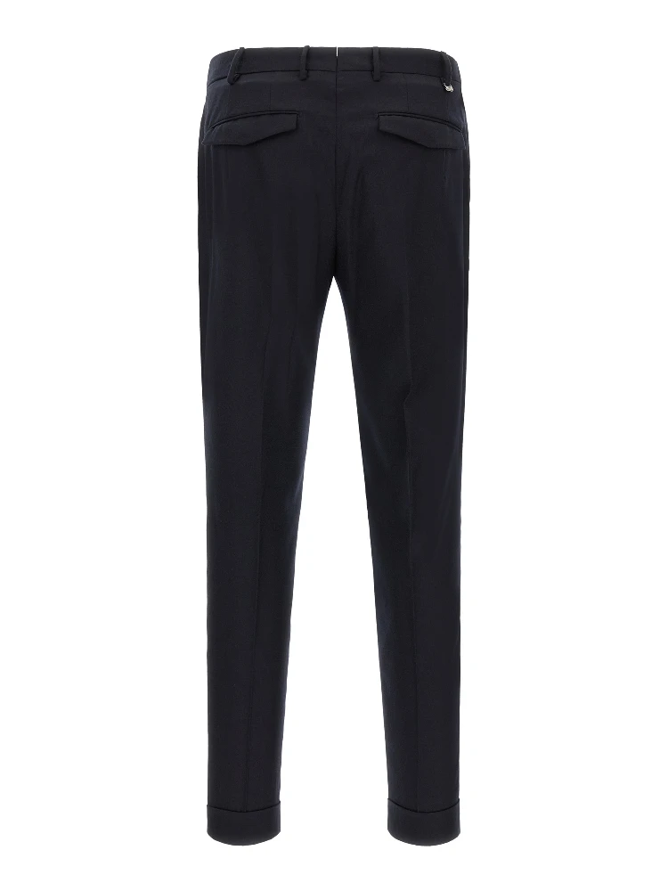 Blue Virgin Wool Dress Pants alternative