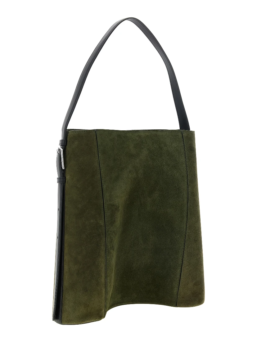 Bicolor Cowhide Tote Bag