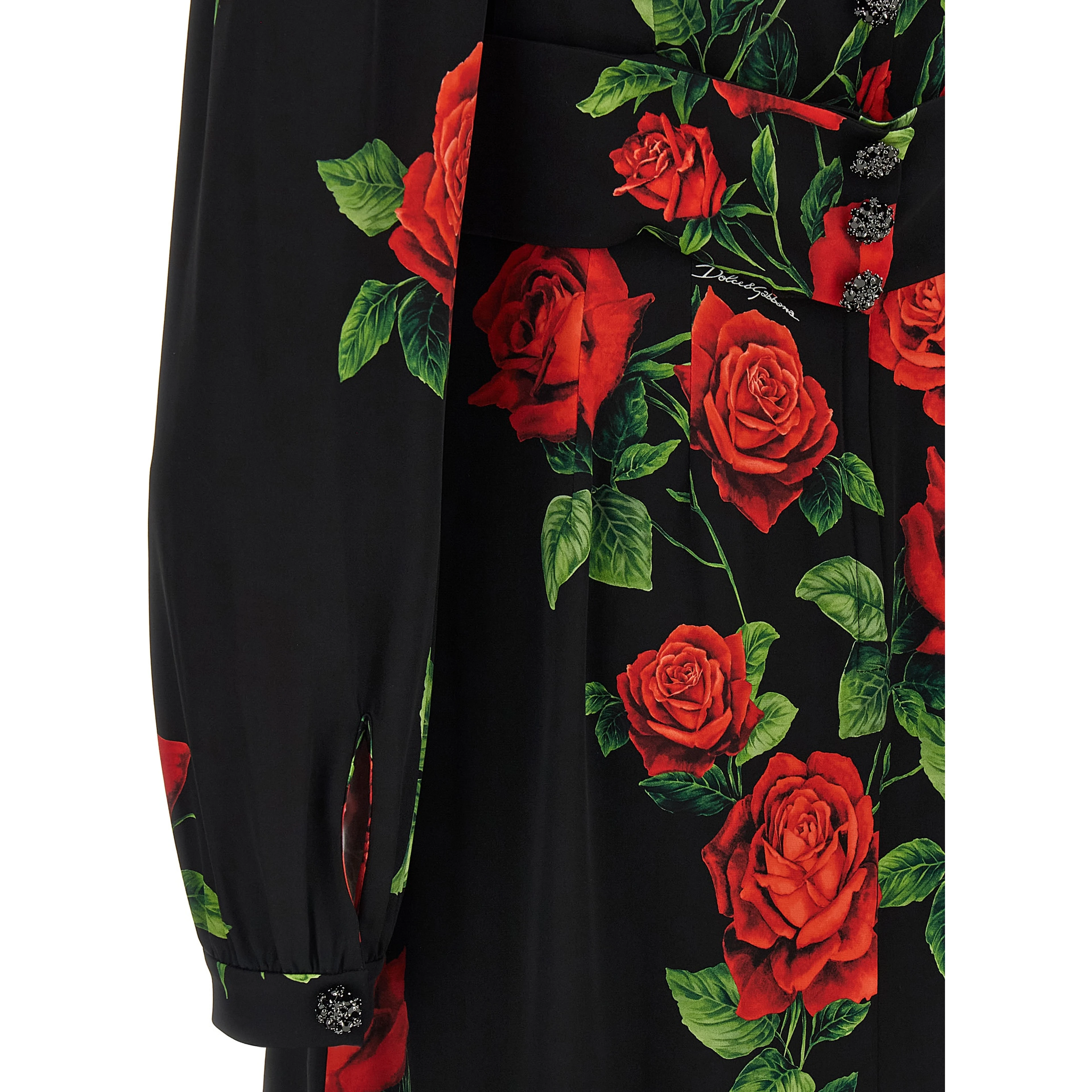 Red Silk Long Dress