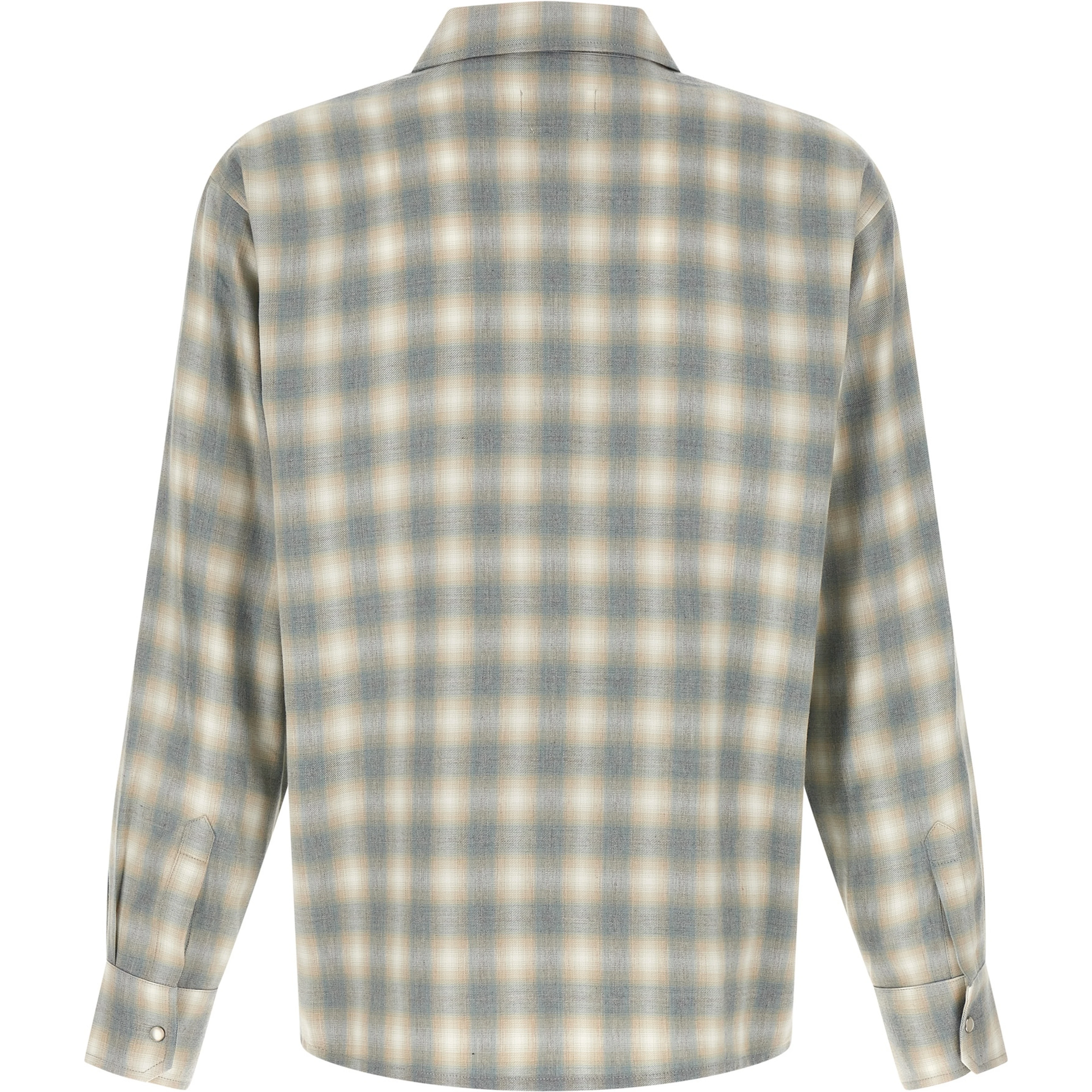 Gray Cotton Blouse