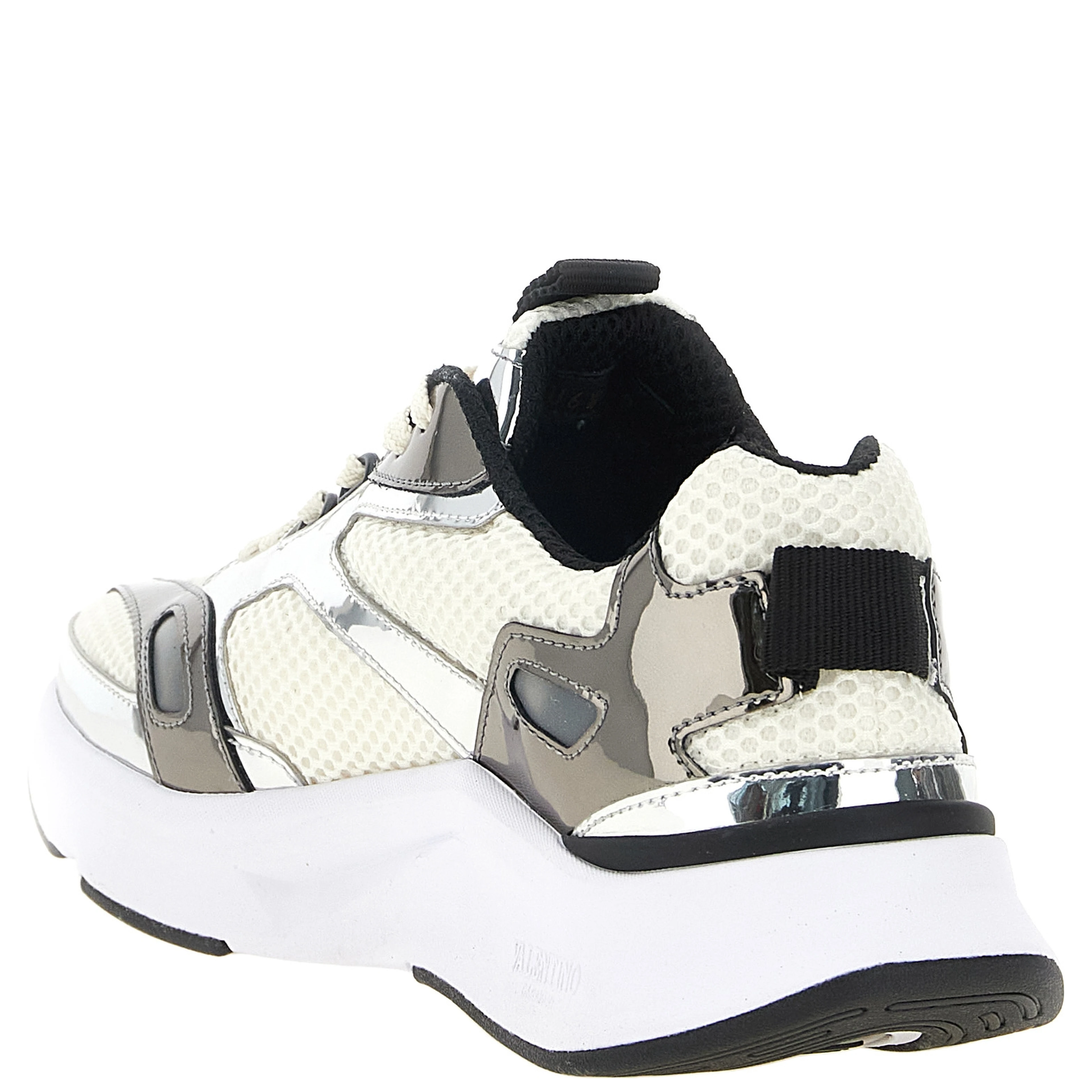 Multicolor Polyester Athletic Sneakers