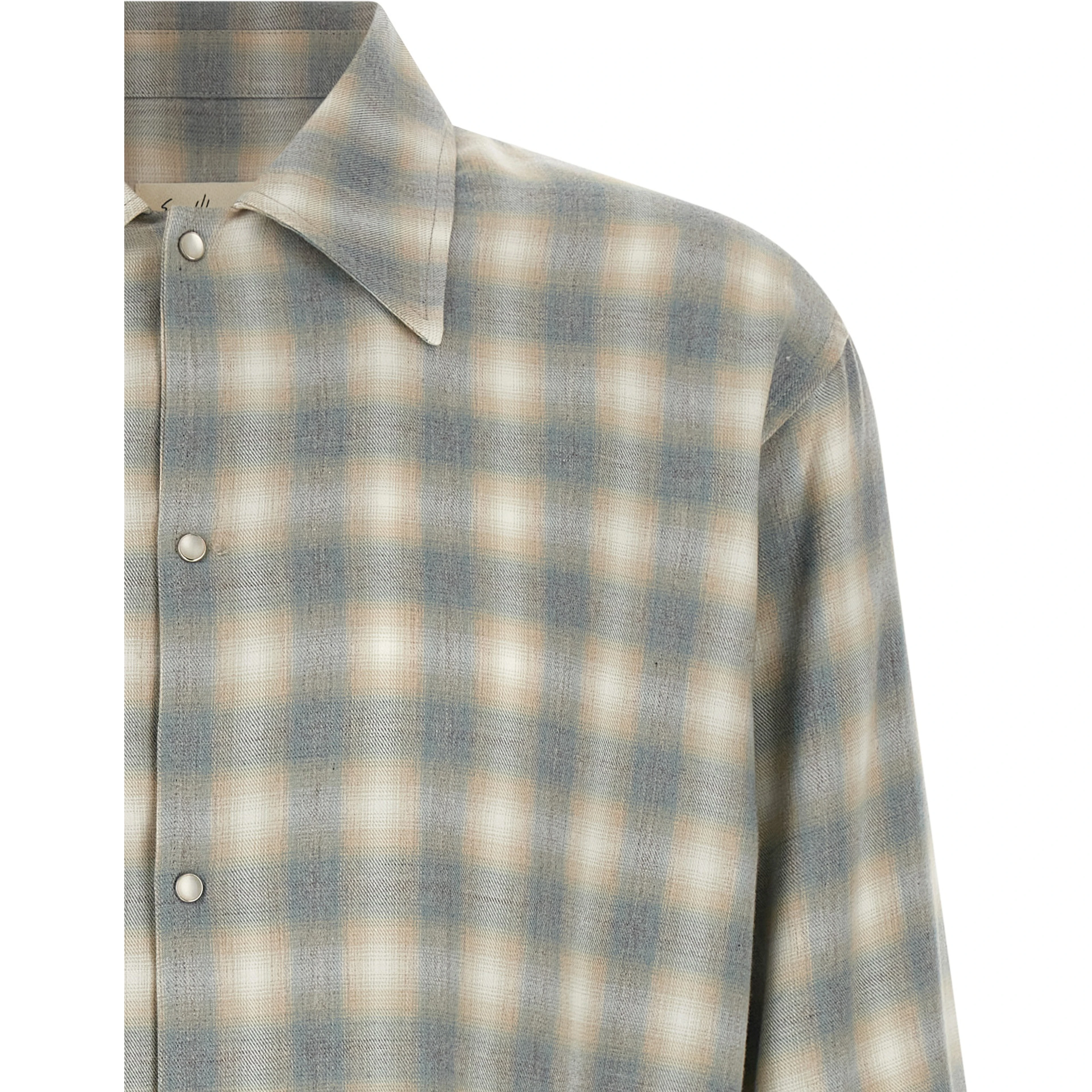 Gray Cotton Blouse