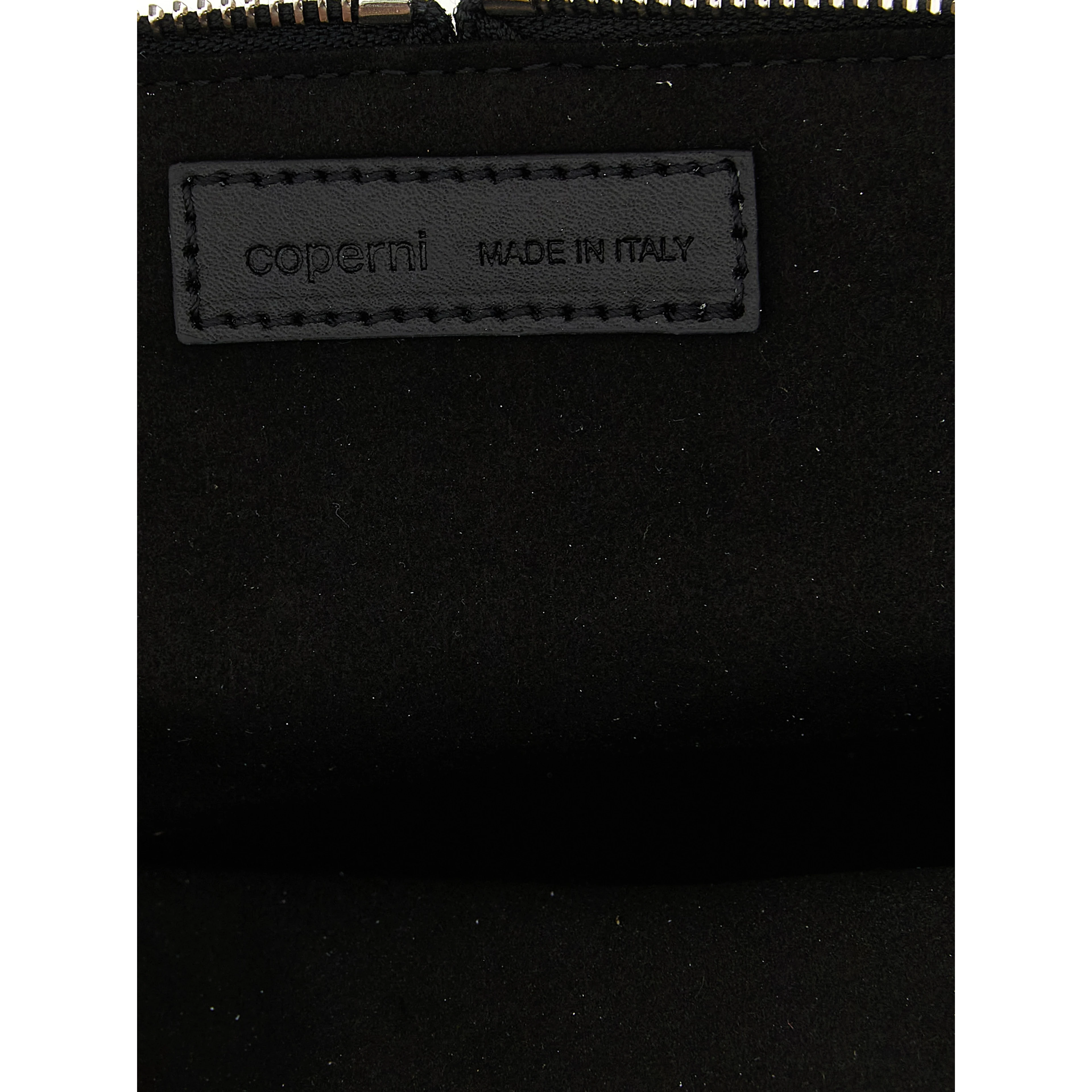Black Cowhide Crossbody Bag
