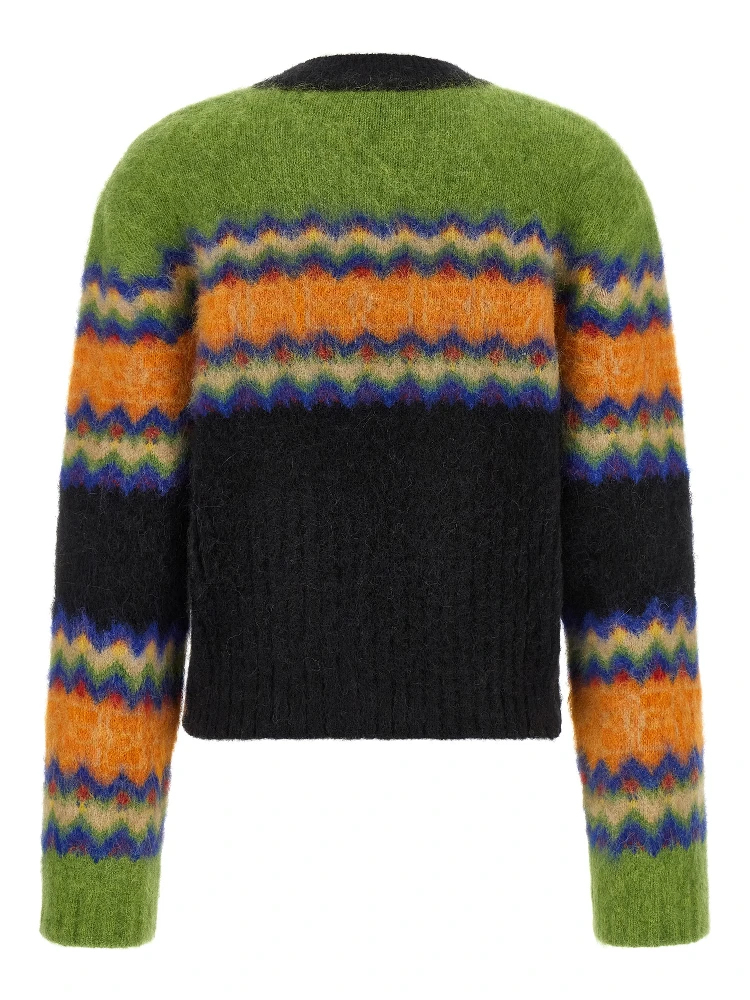 Multicolor Marabou Cardigan alternative